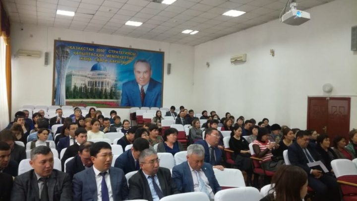 Встреча с первичными профсоюзными организациями Алматинской области