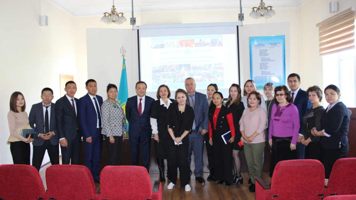 Встреча с первичной профсоюзной организации аппарата акима Турксибского района