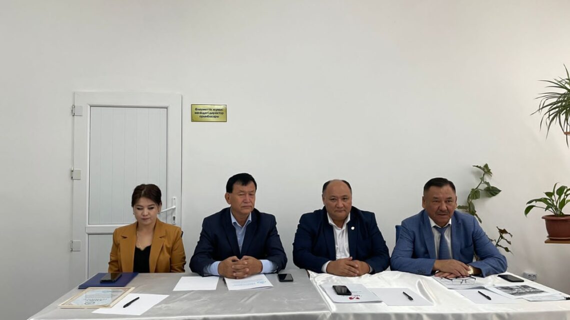 Әлеуметтік саланың қызметкерлерімен кездесу өтті