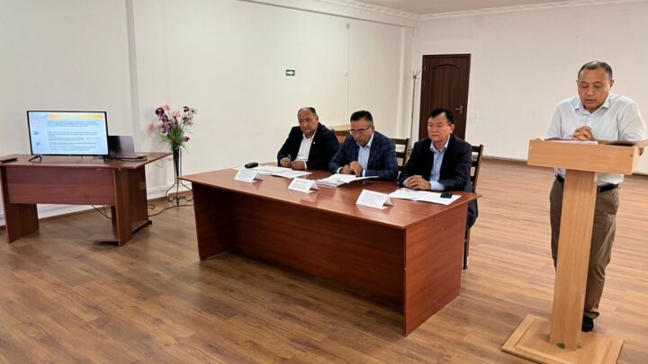Департамент кәсіподағының төрағасы есеп берді