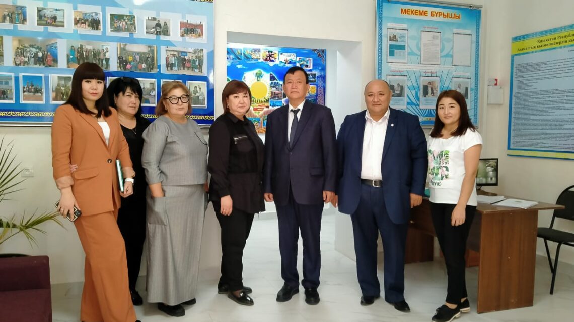 Әлеуметтік сала қызметкерлерімен өткен кездесу