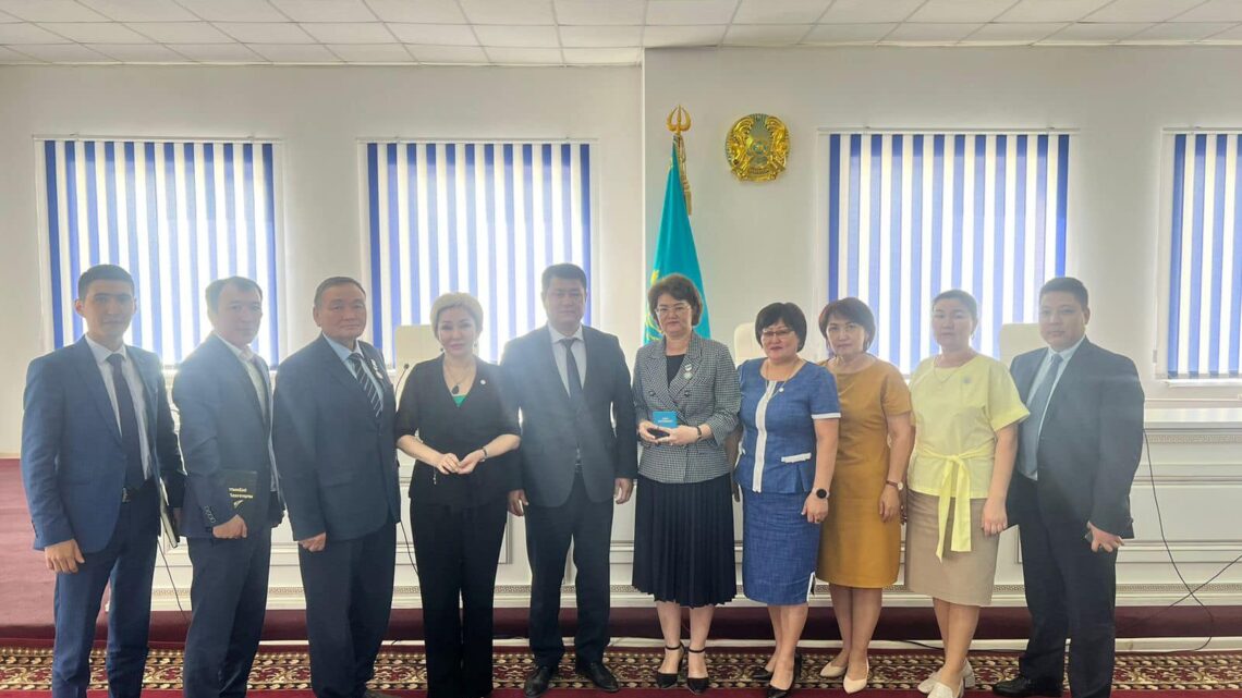 «Қызмет» салалық кәсіподағының Шалқар аудандық комитеті мүшелерінің активі өтті