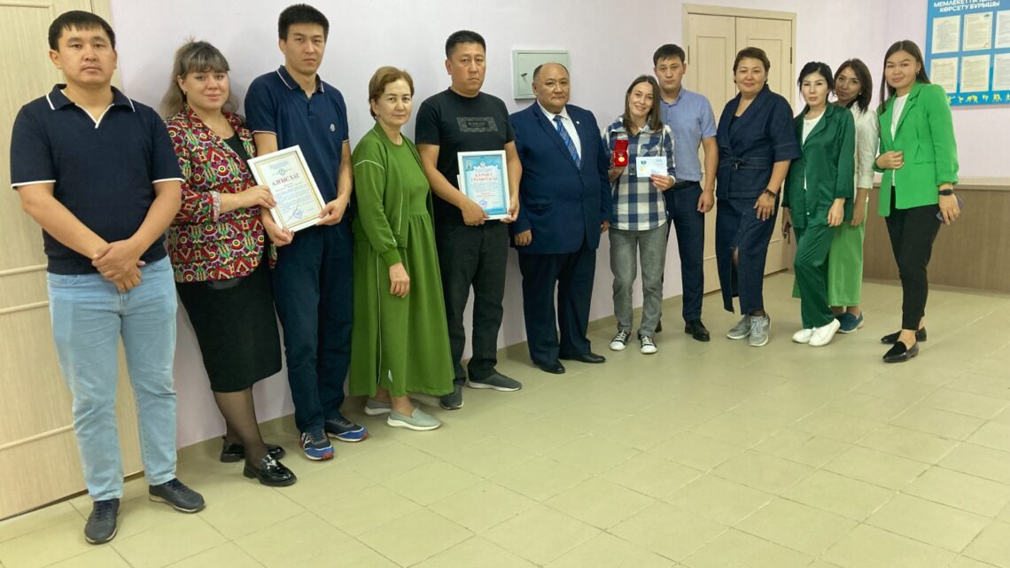 Олимпиада резервін даярлау орталығының қызметкерлеріне құрмет көрсетілді