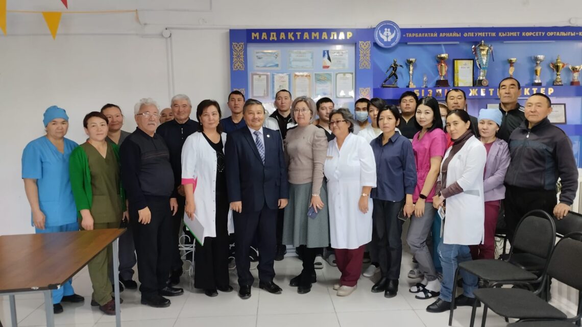 Тарбағатай ауданы мекемелерінің қызметкерлерімен кездесу шаралары