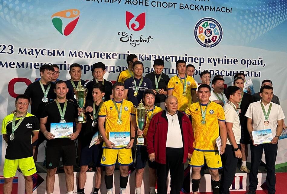 Шымкентте спартакиаданың шағын футбол спорт түрінен жарыс өтті