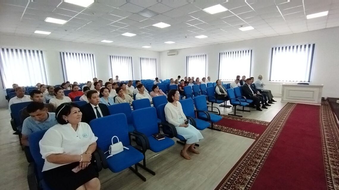 Шалқар ауданының активімен кездесу