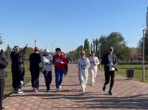 Кәсіподақ мүшелері жүгіріске қатысты