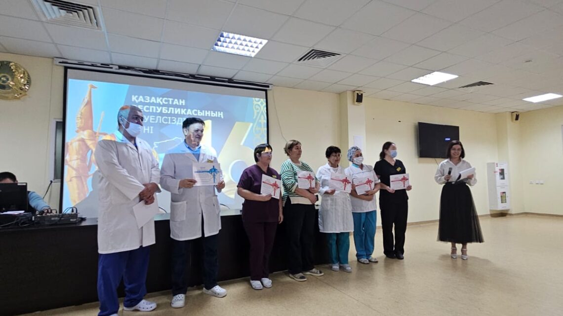 ҚР ІІМ Орталық госпиталінде Қазақстан Республикасының Тәуелсіздік күніне арналған салтанатты іс-шара өтті