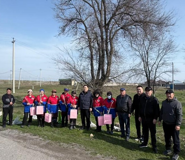 Жұмысшы әйелдер мен қыздарға құрмет көрсетілді