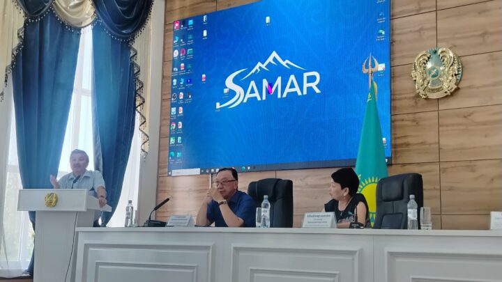 Самар ауданындағы кездесу